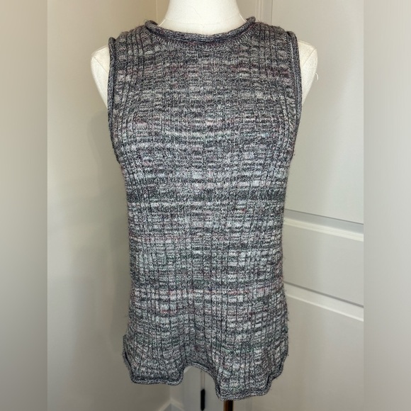 Anthropologie (Pilcro) Knit High Neck Sleeveless Top - Picture 2 of 9